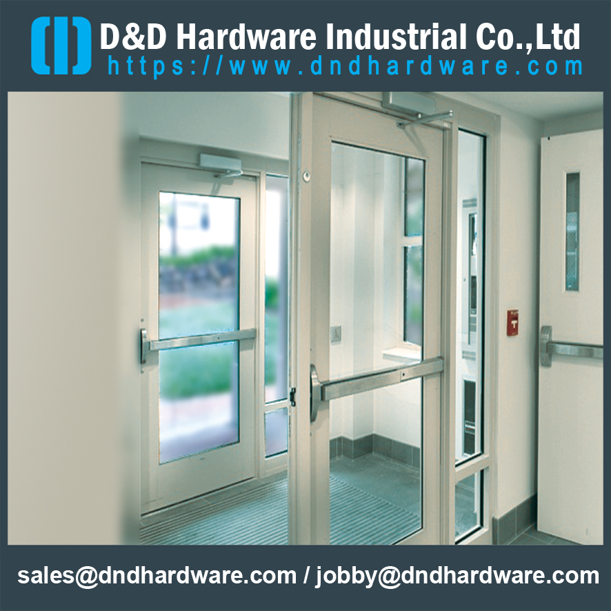 Ss304 Emergency Escape Device For Fire Exit Door With Ul D D Hardware