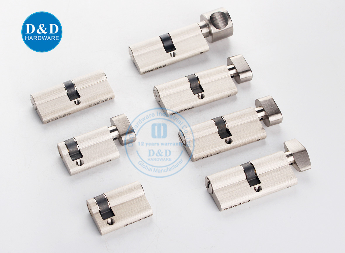 How does the lock cylinder work? D&D HARDWARE