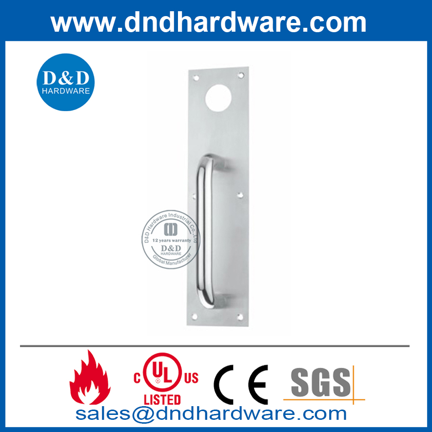 Euro Cylinder Hole Stainless Steel Night Latch Plate-DDPD017 from China ...