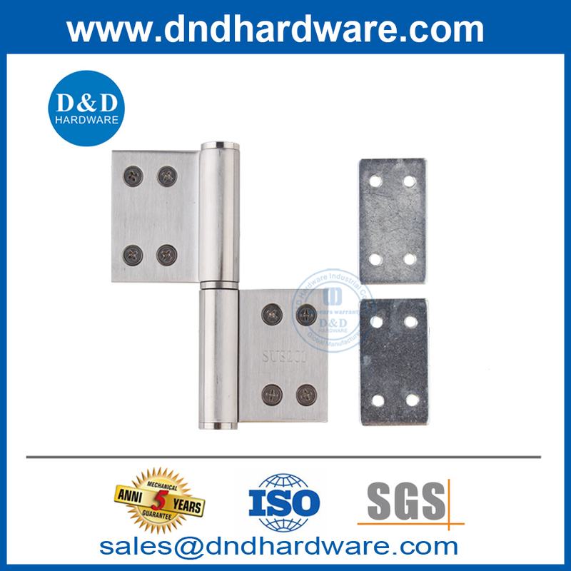Steel Zinc Plate Flag Door Hinge Reinforcement Plate for Heavy Door