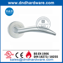 Custom Stainless Steel Safety Exterior Door Solid Lever Handle-DDSH007