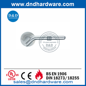 Grade 304 Modern Fashioned Privacy Door Lever Handle-DDSH040