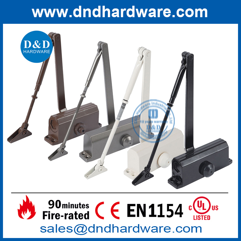 Door Slow Closer Aluminium Alloy Concealed Sliding Door CloserDDDC049