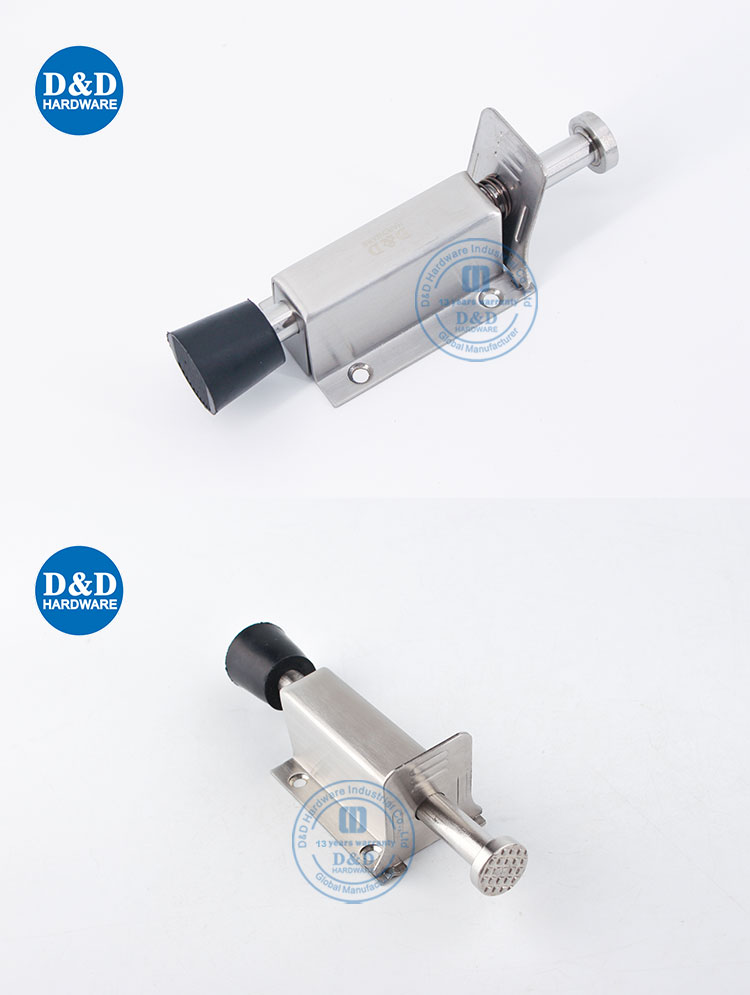 SUS304 Foot Operated Spring Loaded Door Stop for Single Door-DDDS035 ...
