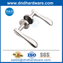 SS304 Basic Customization Bedroom Door Lever Handle for Wooden Door-DDSH014