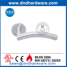 BS EN1906 Stainless Steel Hollow Lever Handle for Composite Door-DDTH008