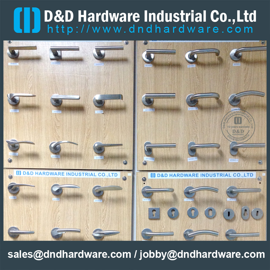 Stainless Steel PSS Pull Handle for Interior Glass Door D&D HARDWARE