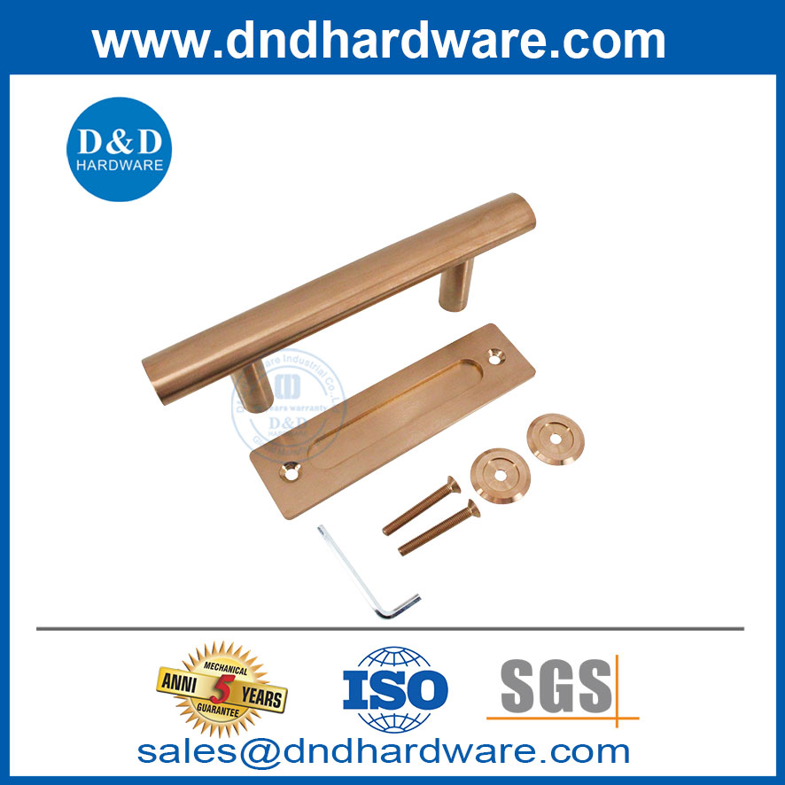 Stainless Steel Double Sided Round Barn Door Handle for Sliding Barn DoorDDBD101 from China