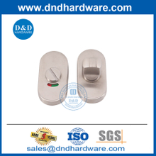 SS304 Market Toilet Oval Type Thumbturn and Release with Indicator-DDIK010