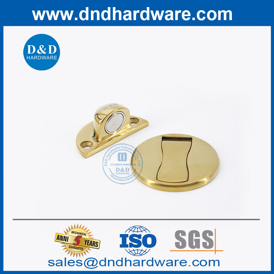 SUS304 Foot Operated Spring Loaded Door Stop for Single DoorDDDS035