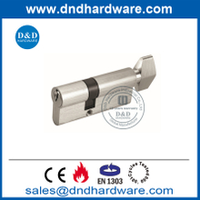 Solid Brass BS EN1303 Single Lock Cylinder with Turn-DDLC002