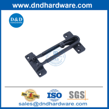 Zinc Alloy Matt Black Apartment Door Guard Lock Accessories-DDDG008