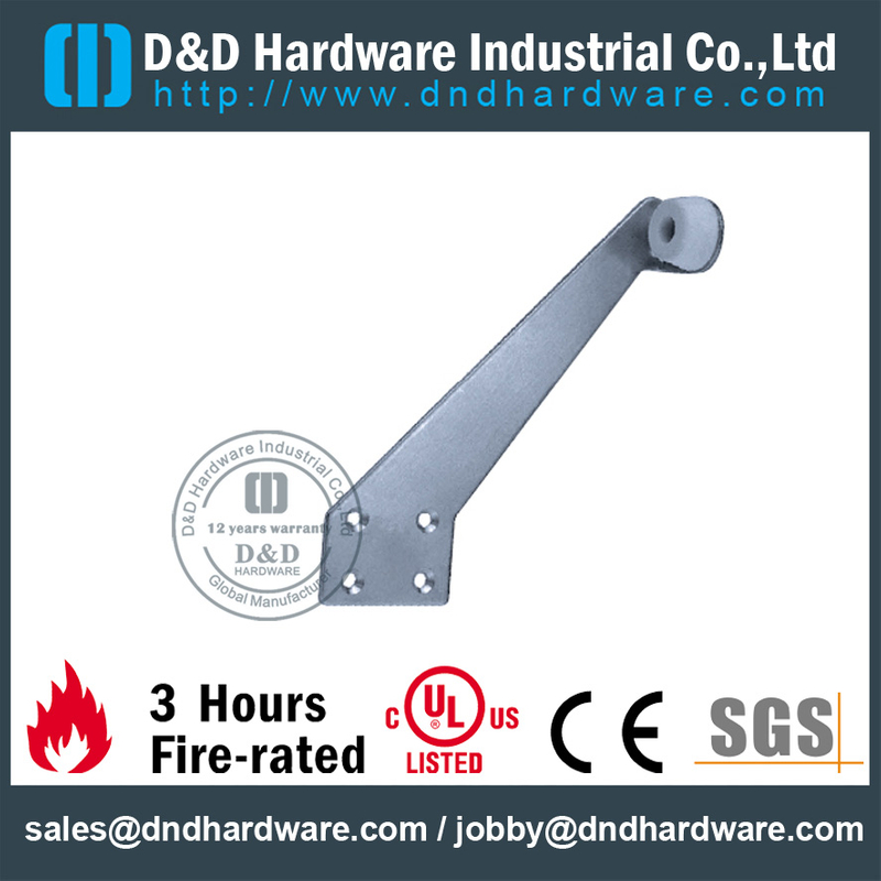 Stainless Steel Cute Angled Wall Door Bumper for Wood Door D&D HARDWARE