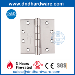 UL Listed Stainless Steel 316 Silver Fitting Door Hinge- DDSS002-FR-4.5X4.5X3