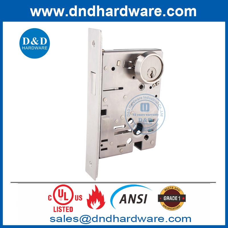 Hotel Door Locks ANSI Grade 1 UL Fire Rated Deadbolt Lock for Interior DoorDDAL16 F16 from