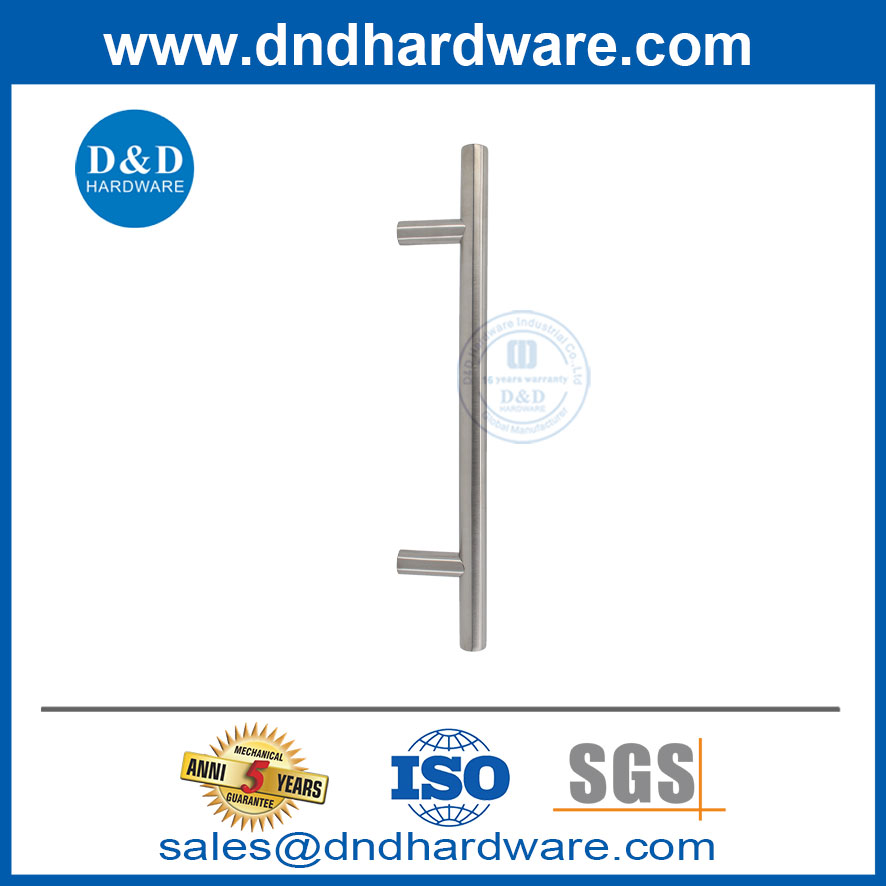 Silver Stainless Steel Entrance Door Pull Handles for Office Door-DDPH031