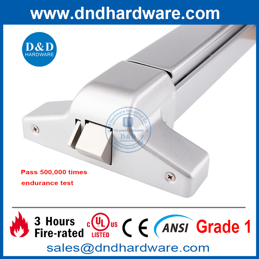 Steel ANSI Grade 1 Emergency Door UL 10C Panic Exit DeviceDDPD003 from